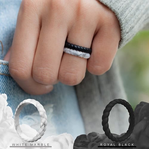 خواتم سيلكون عصرية