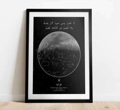 خريطة النجوم Moon