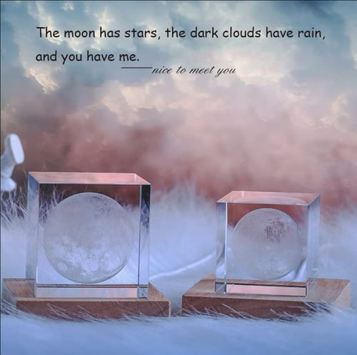 اضاءة القمر ثلاثية الابعاد