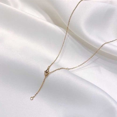 سلسال الفراشة مرصع بحجر الزركون