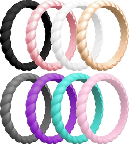 خواتم سيلكون عصرية