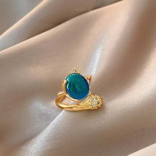 خاتم نسائي متغير اللون