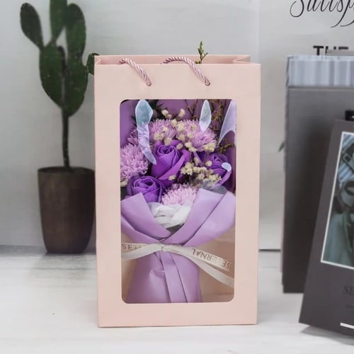 باقة ورد مضيئة