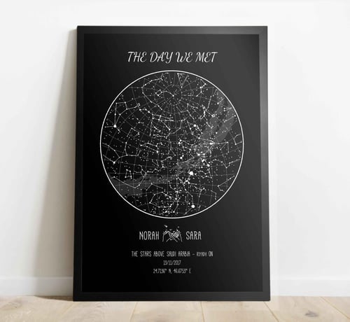 خريطة النجوم étoile