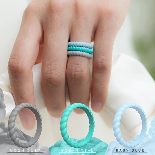 خواتم سيلكون عصرية