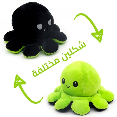 دمية الأخطبوط متقلب المشاعر