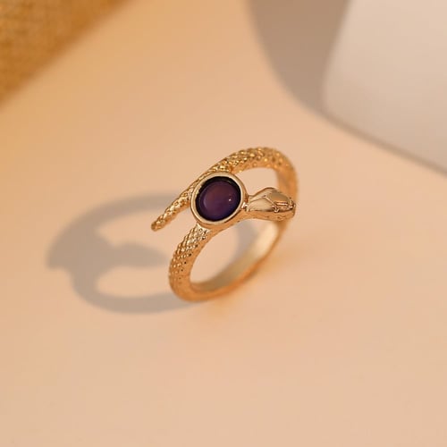 خاتمين بحجر متغير اللون