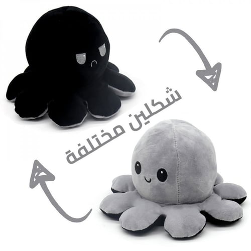 دمية الأخطبوط متقلب المشاعر