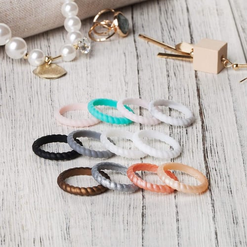 خواتم سيلكون عصرية