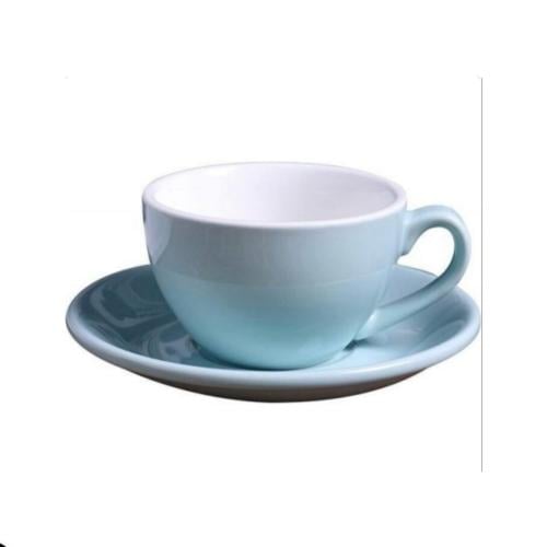 كوب فلات وايت حجم 150 مل | ازرق سماوي