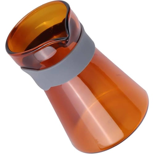 سيرفر قهوة زجاجي عسلي | ربلة | 300 ml