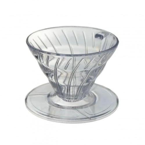 قمع تقطير اكريلك ذو مسكة | قهاوينا 02 | V60