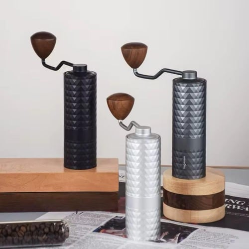 مطحنة يدوية | دايموند ستايل | اسود-فضي- سموك