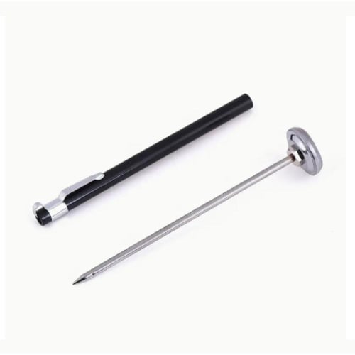 مقياس حرارة دائري مع قابض