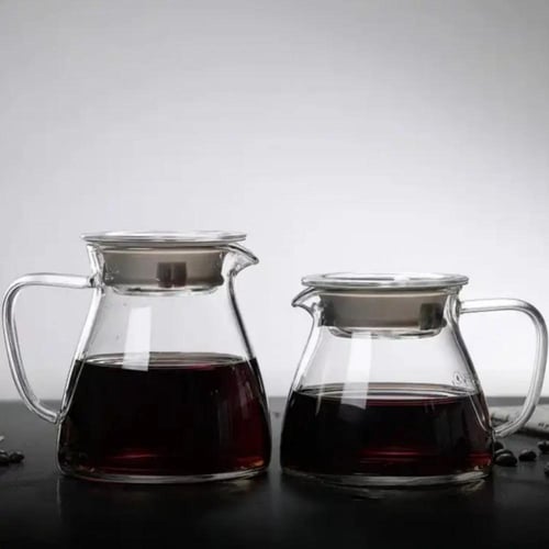 سيرفر زجاجي مقاوم للحرارة زجاجي 02 | 500 مل | قهاو...