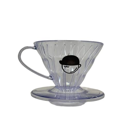 قمع تقطير اكريلك ذو مسكة | قهاوينا 01 | V60