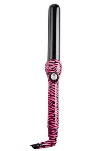 مكواة التجعيد (فير) مقاس 32 ملم زيبرا وردي