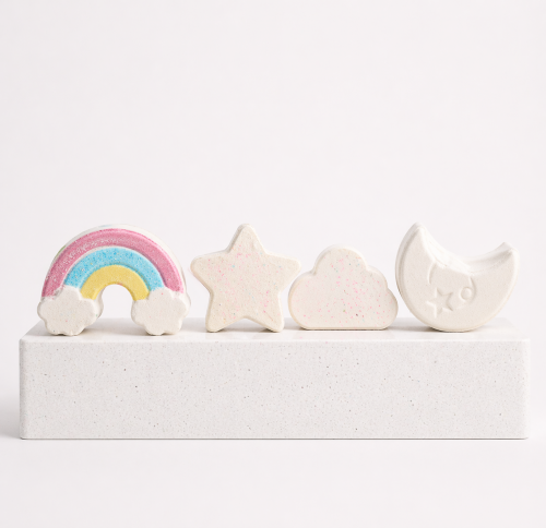 Rainbow Bath Bombs