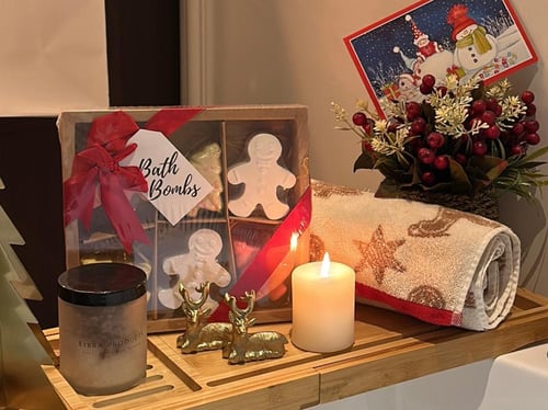 كريسماس باث بومب