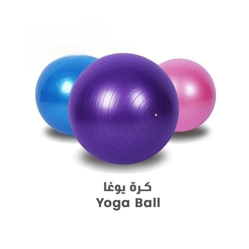 باقة اللياقة المنزلية SF-120 – كرة يوغا وأشرطة مقا...