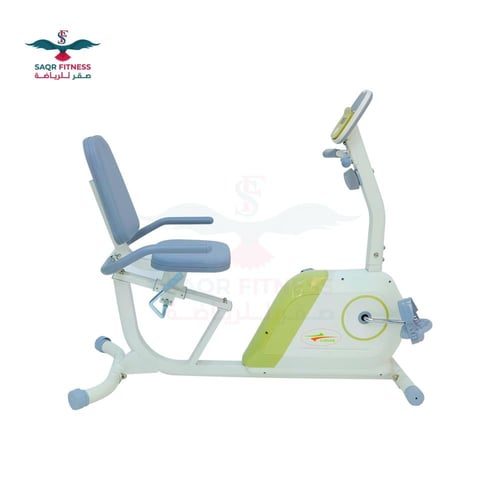 دراجة تمارين ثابتة مغناطيسية مع مقعد ومسند خلفي