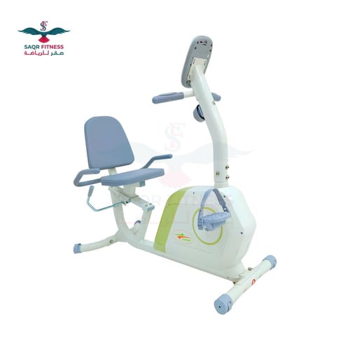 دراجة تمارين ثابتة مغناطيسية مع مقعد ومسند خلفي