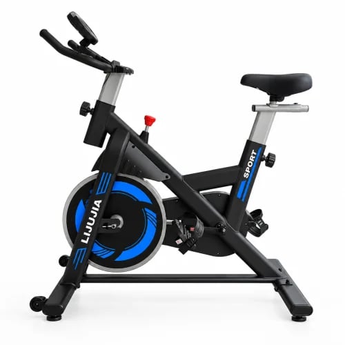 Indoor spinning bike – 6 kg inertia wheel, support...
