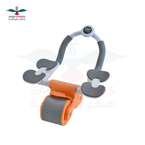 جهاز تمارين البطن مع مسند تثبيت لليد والمؤقت للرجا...