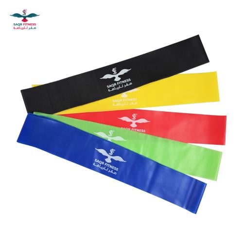 مجموعة احزمة مقاومة للتمرين-5 اشرطة مقاومة مطاطية...
