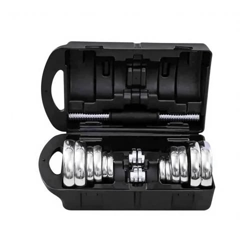 Weight bag with chrome finish, comfortable to hold...