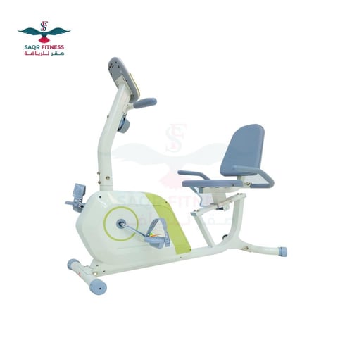 دراجة تمارين ثابتة مغناطيسية مع مقعد ومسند خلفي