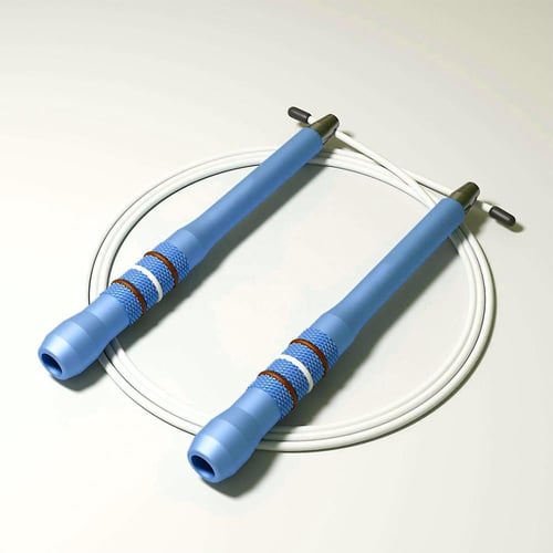 حبل قفز احترافي عالي السرعة بمقابض ألمنيوم ومحامل...