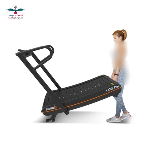 سير مشي غير كهربائي يتحمل150كغ Non-Electric Walkin...