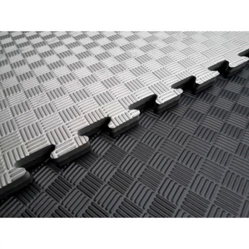 فرشة ارضيات تمارين الرياضية اسود ورمادي Gym floor...