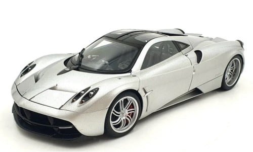 Autoart 1/18 Scale Pagani Huayra Silver
