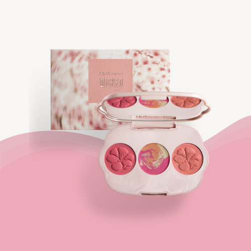 WICKED: FOR GOOD CHERRY BLOSSOM BLUSH PALETTE - CO...