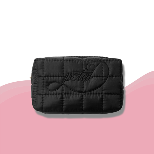 petal makeup bag