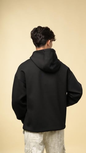 هودي ساده من إكسوبلانت بلون أسود ملكي