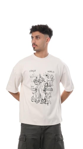 تيشيرت كريزي وورلد من إكسوبلانت