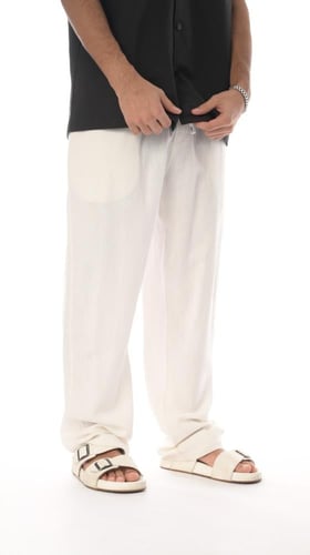 بنطلون كتان ريزورت من إكسوبلانت