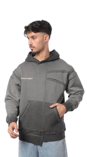 هودي Stone Wash سيلفر كود من إكسوبلانت