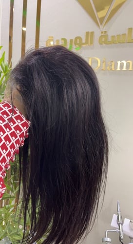 باروكة تل شعر طبيعي جذور كاملة حرير