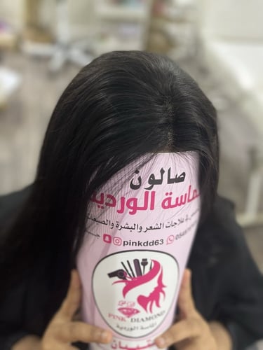 باروكة تل شعر طبيعي جذور كاملة حرير