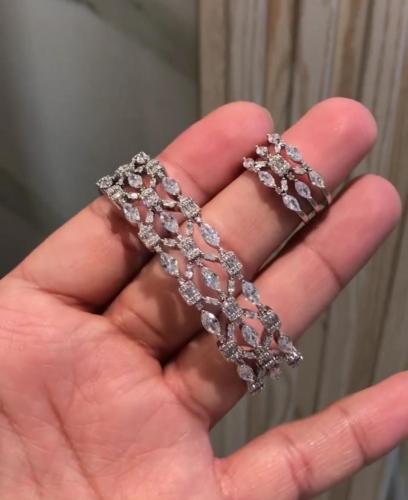 أساور تصميم ألماس