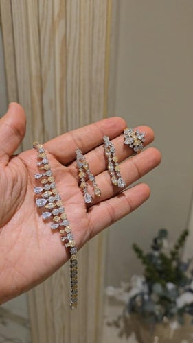 طقم كامل تصميم الماس