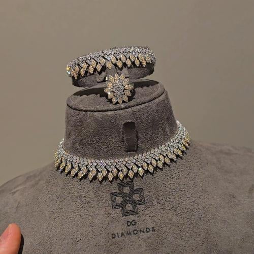 طقم كامل تصميم الماس