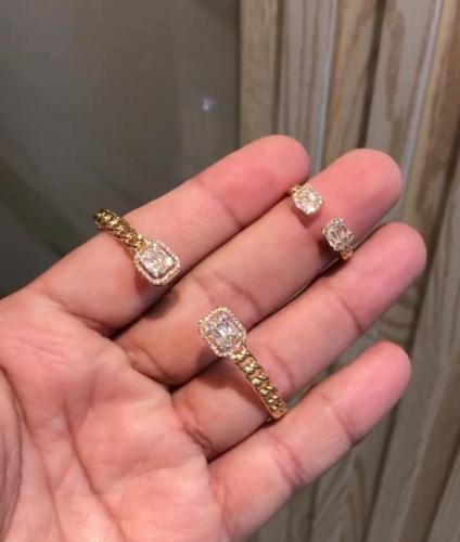 أساور تصميم ألماس