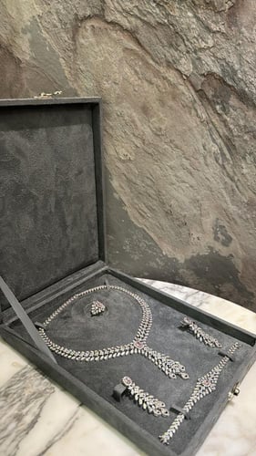 طقم تصميم الماس ( وردي )