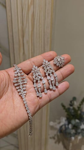 طقم كامل تصميم الماس