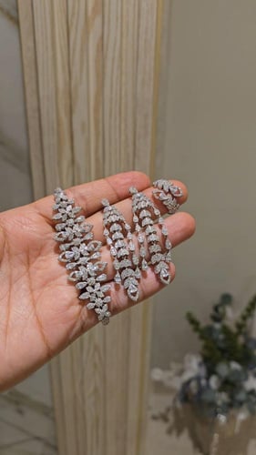 طقم كامل تصميم الماس